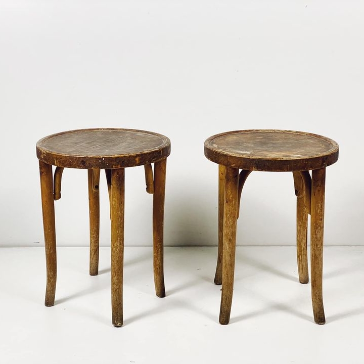 Табурет віденський старий зафактурений ST-103