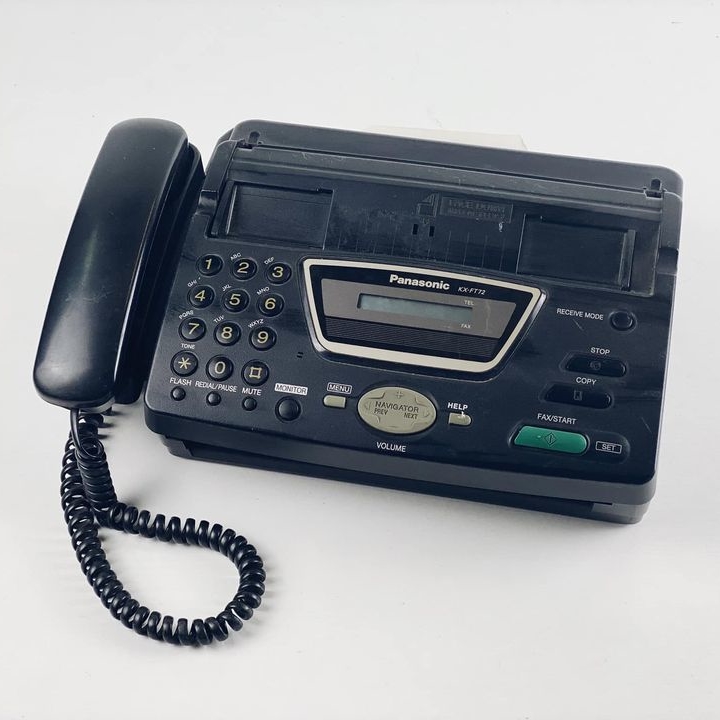 Телефон-факс чорний Panasonic PH-069