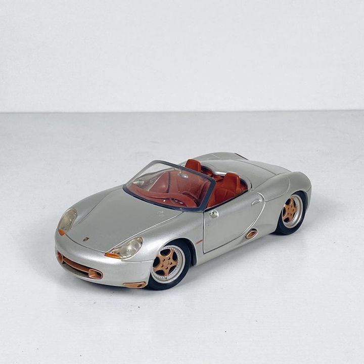 Іграшковий автомобіль Porshe кабріолет сріблястий