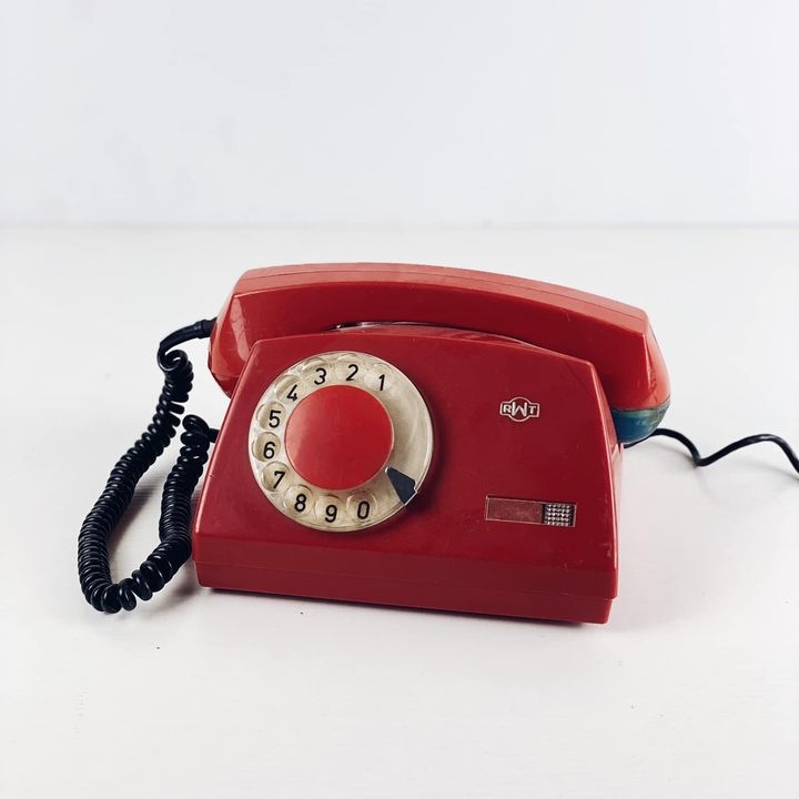 Телефон вінтаж червоний PH-102