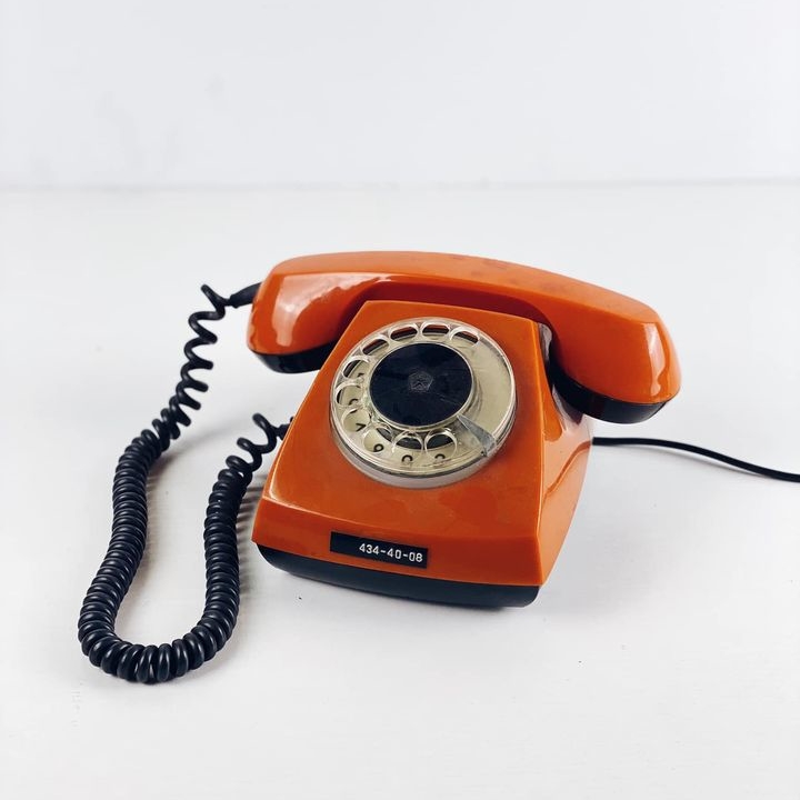 Телефон вінтаж оранж PH-106