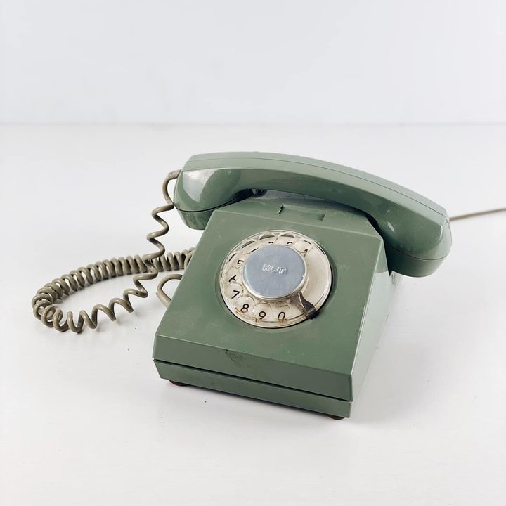 Телефон вінтаж блідо-зелений PH-121