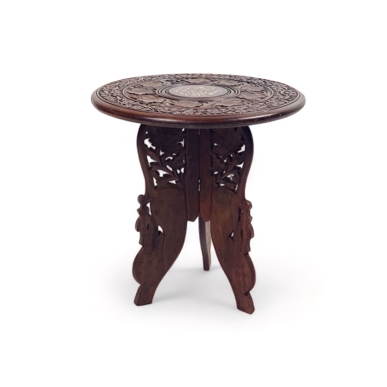 Столик індійський з різбленням TB-826