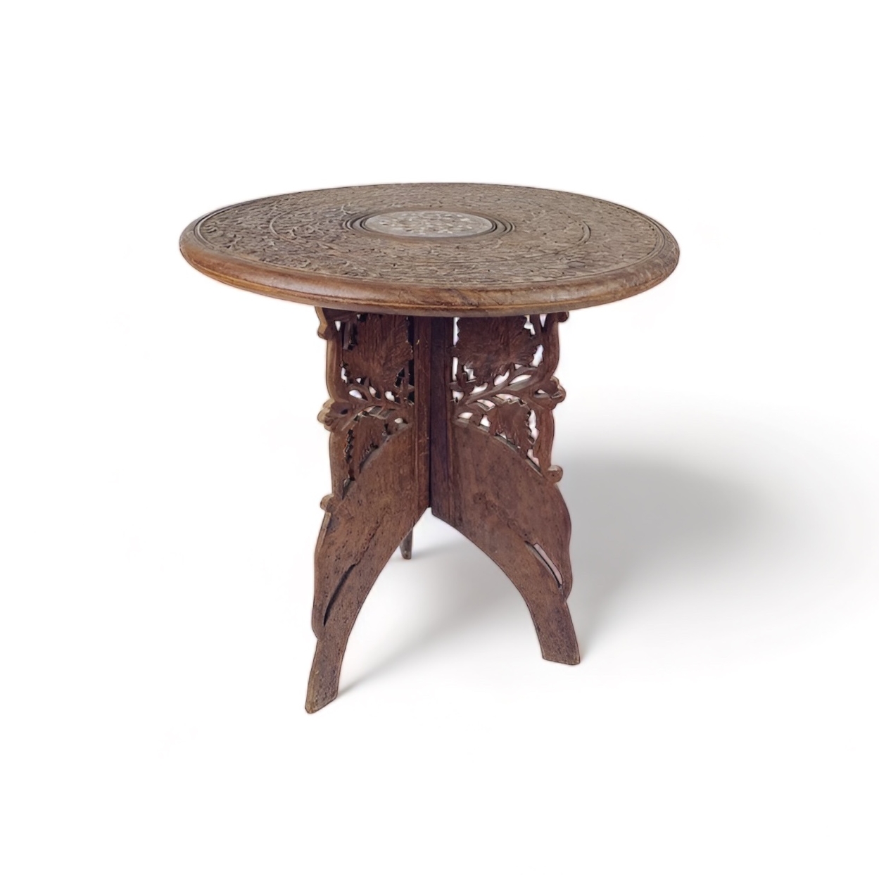 Столик індійський з різбленням TB-827