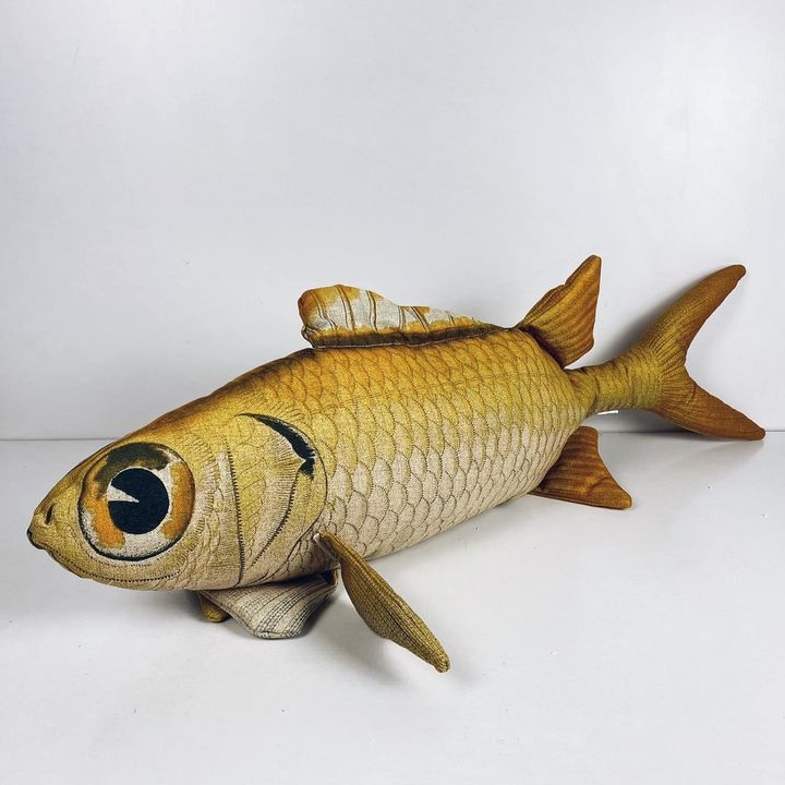 Подушка декоративна риба Jeff жовта PW-336