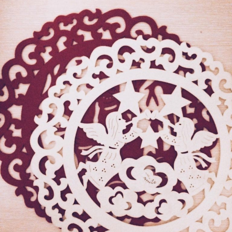 Сервіровочні підкладки новорічні фетр