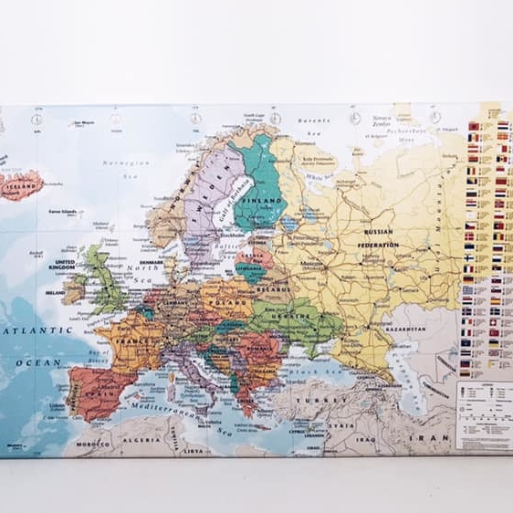 Мапа Європи AR-390