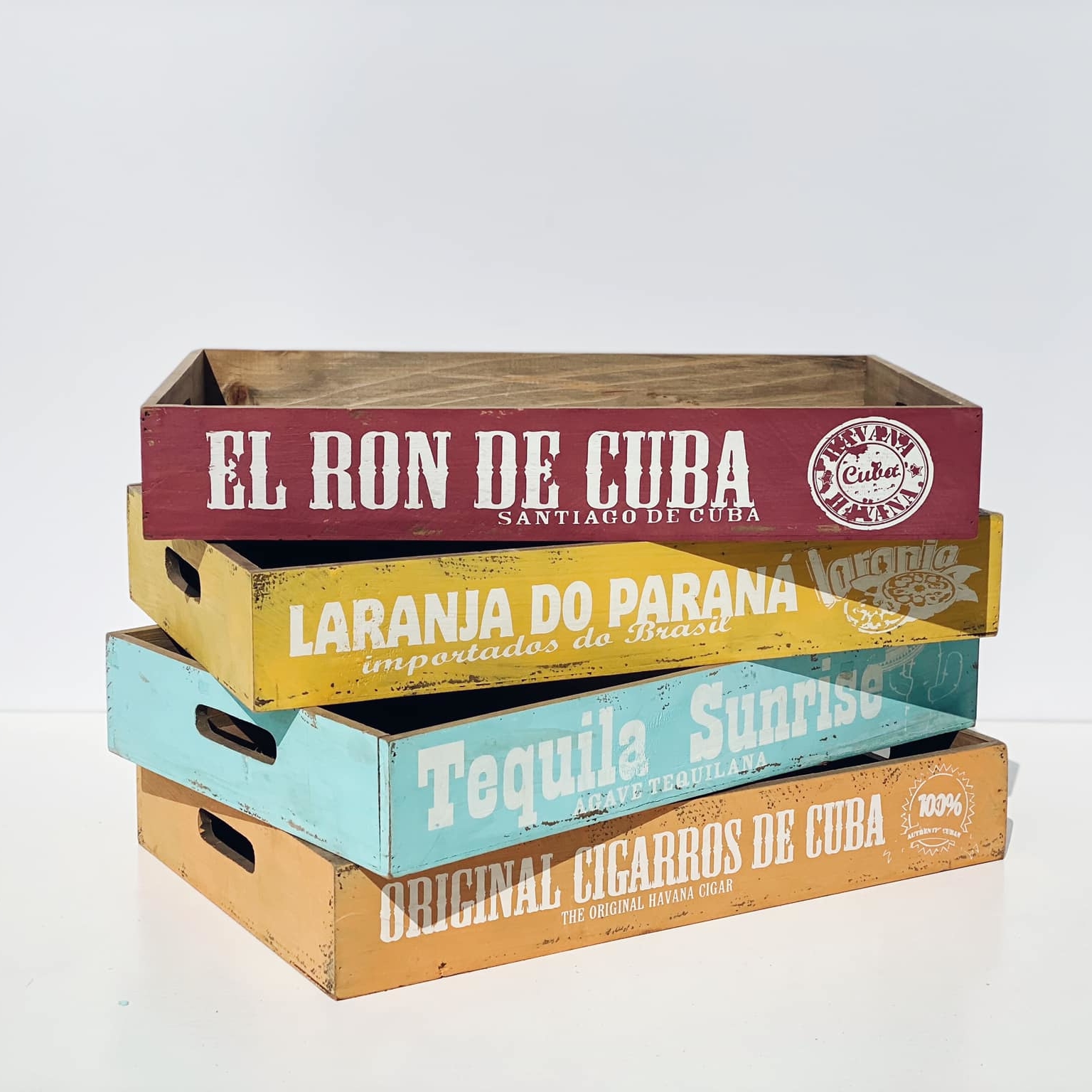 Ящик №12 для тропічних фруктів мдф