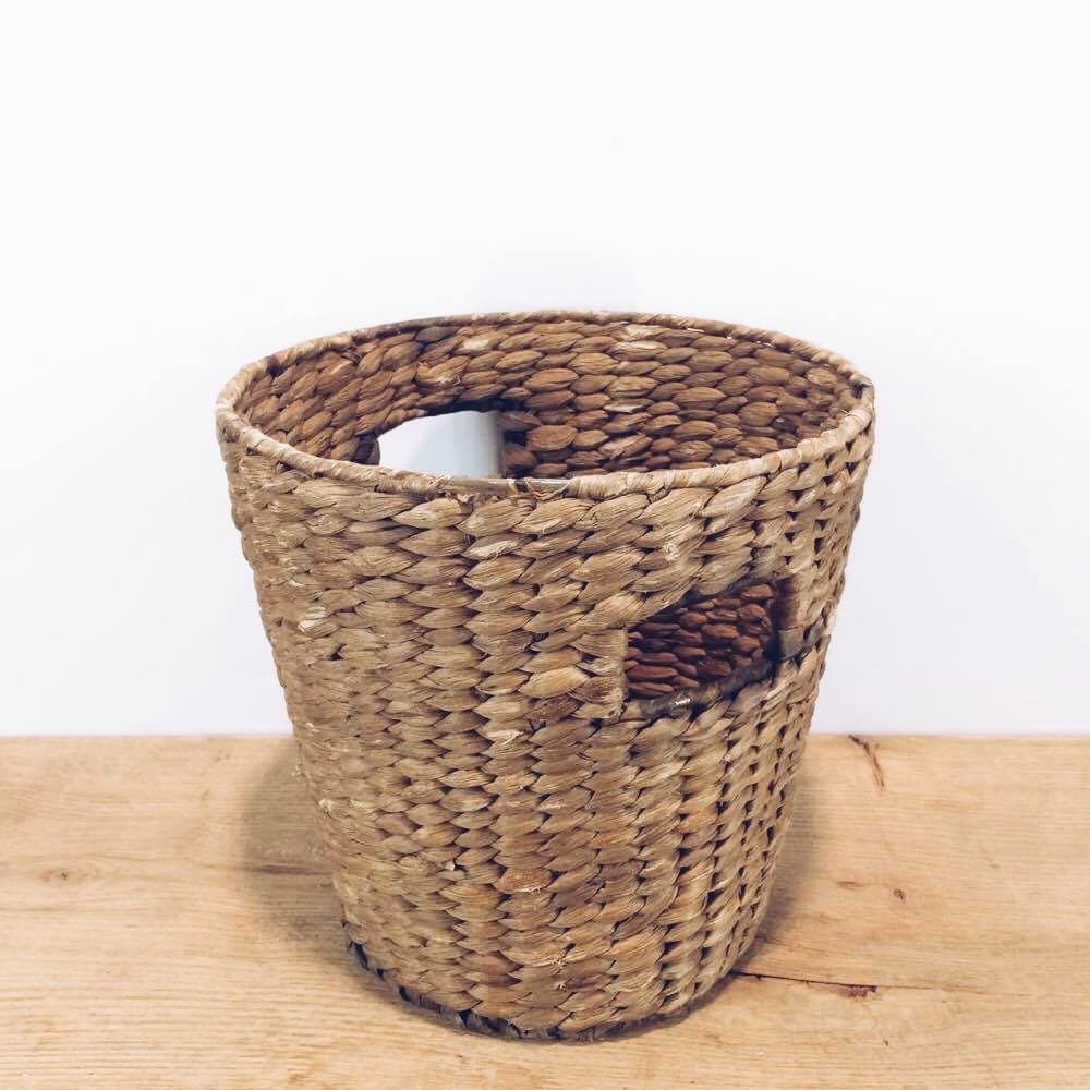 Кошик кашпо з отворами-ручками очерет BA-052