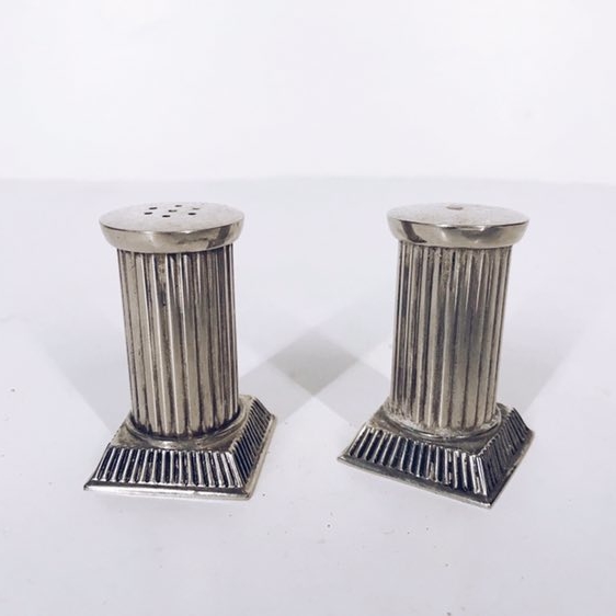 Ємність для спецій Колонна вінтаж столове срібло SA-003