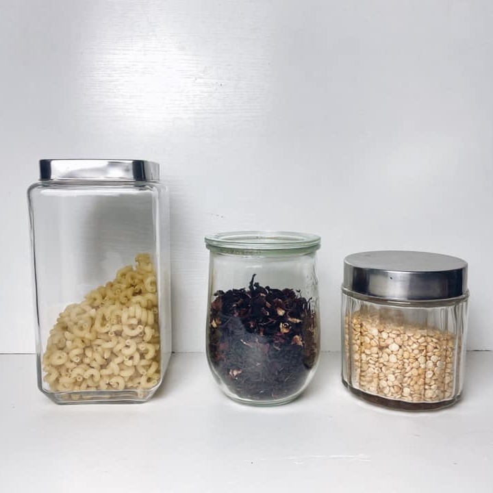 Банка з наповненням скло KB-028