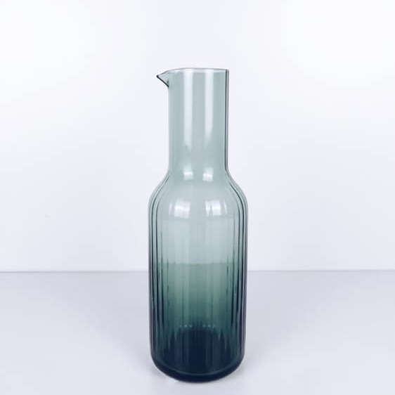 Глечик без ручки темно-зелене скло JU-032