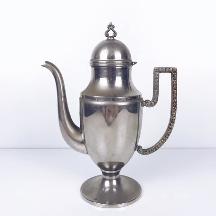 Чайник для чаю/кави столове срібло вінтаж TE-048