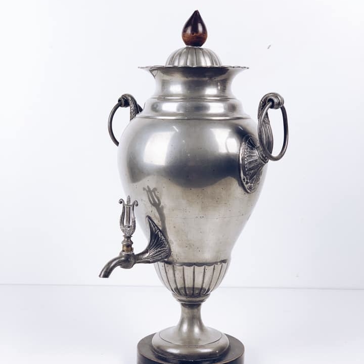 Бульотка олово вінтаж TE-059