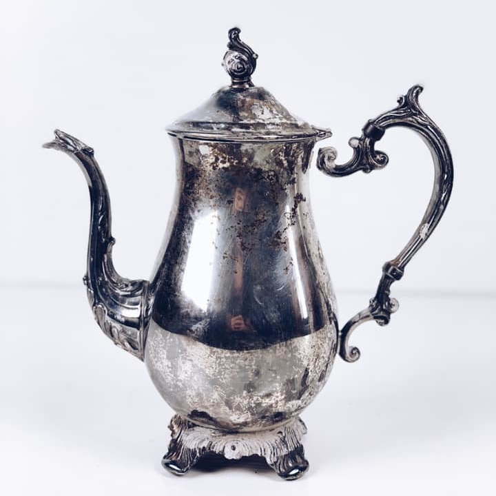 Чайник столове срібло вінтаж TE-060