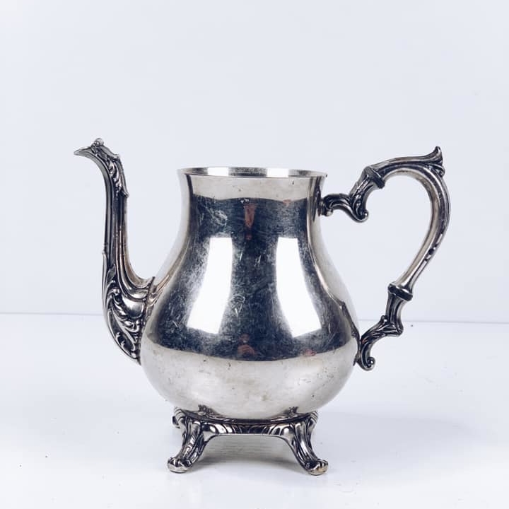 Чайник без кришки столове срібло вінтаж TE-083