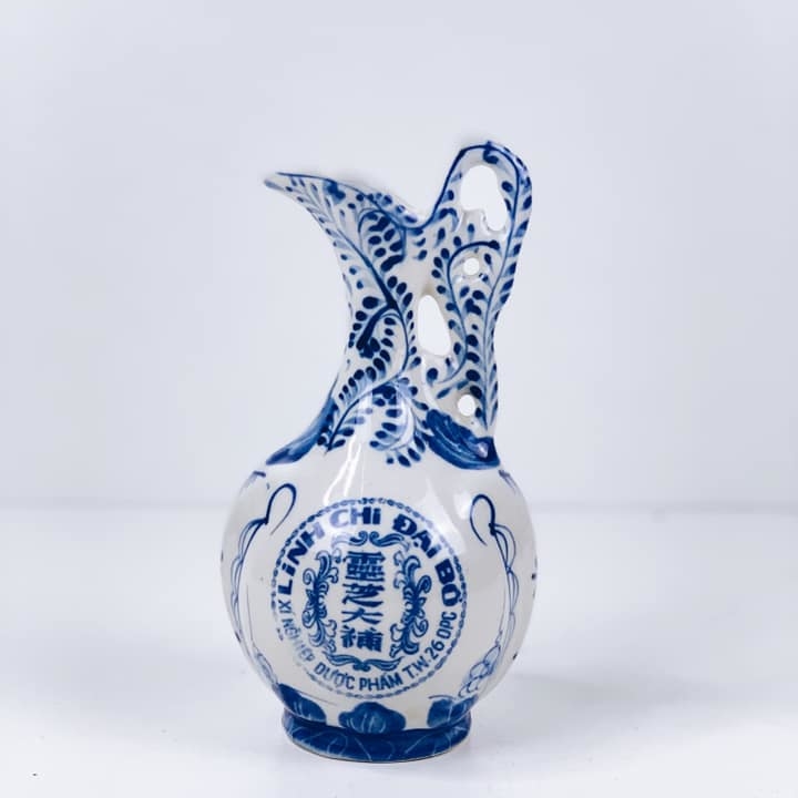 Глечий китайський з розписом порцеляна вінтаж JU-053