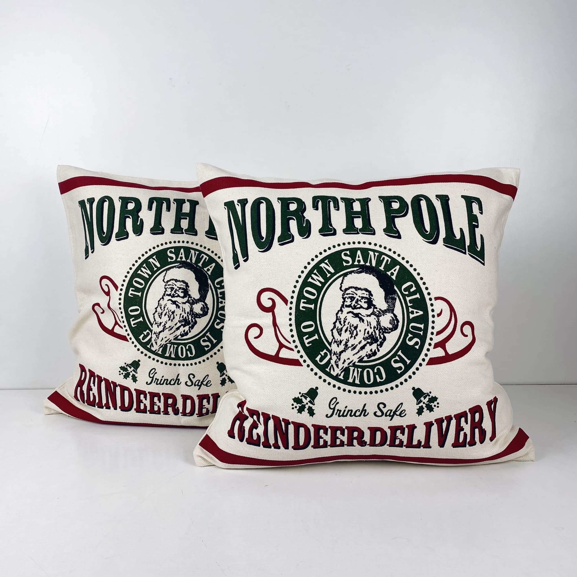 Подушка декоративна Санта вінтаж PW-342
