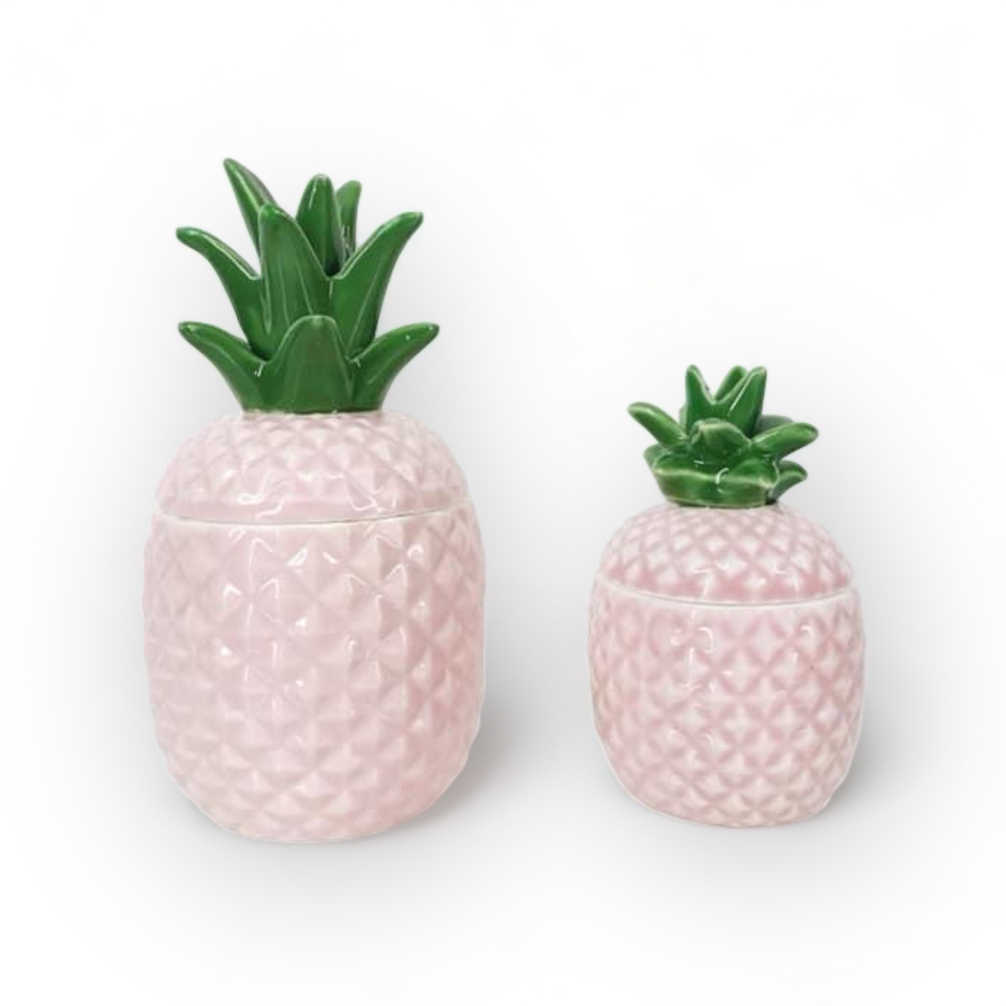 Банка Ананас рожевий кераміка FP-001