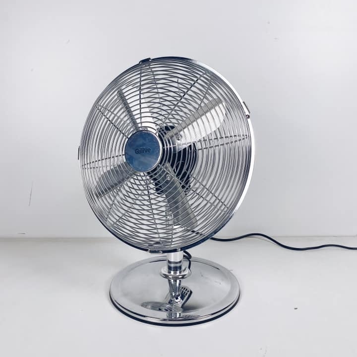 Вентилятор хром Qlive