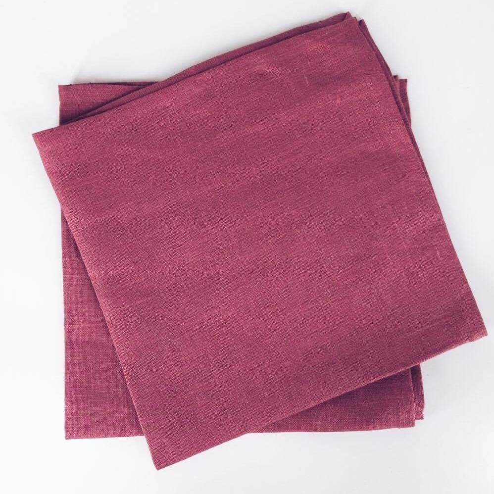 Серветка льон т-малиновий TT-177