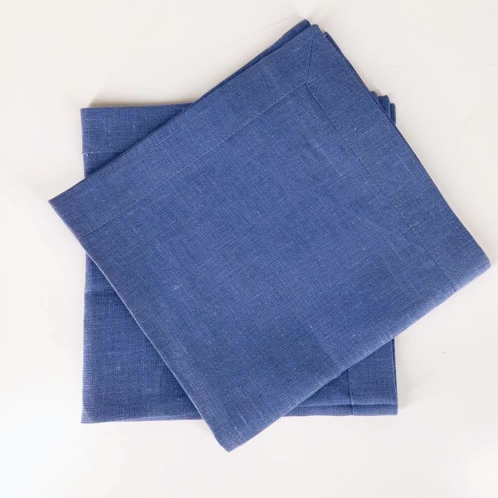 Серветка льон т-блакитний TT-174