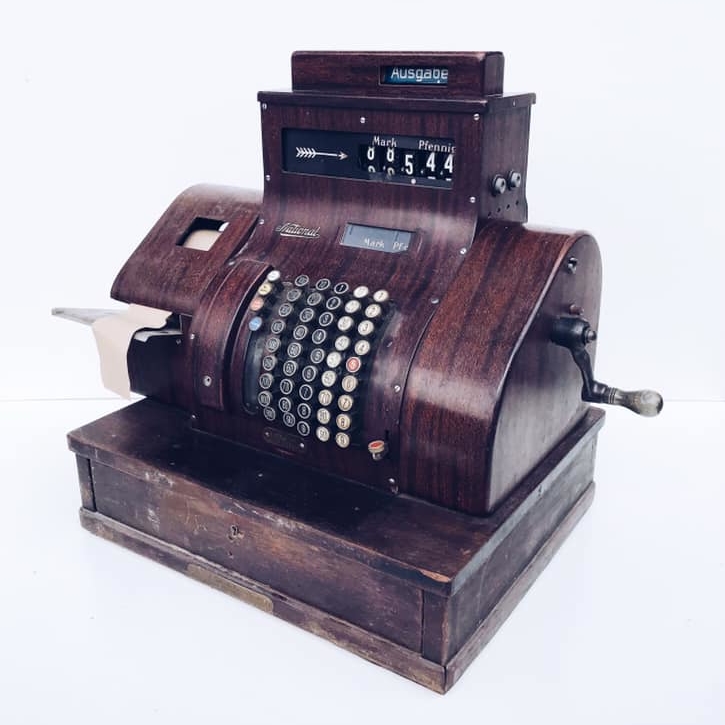 Касовий апарат вінтаж великий TZ-002