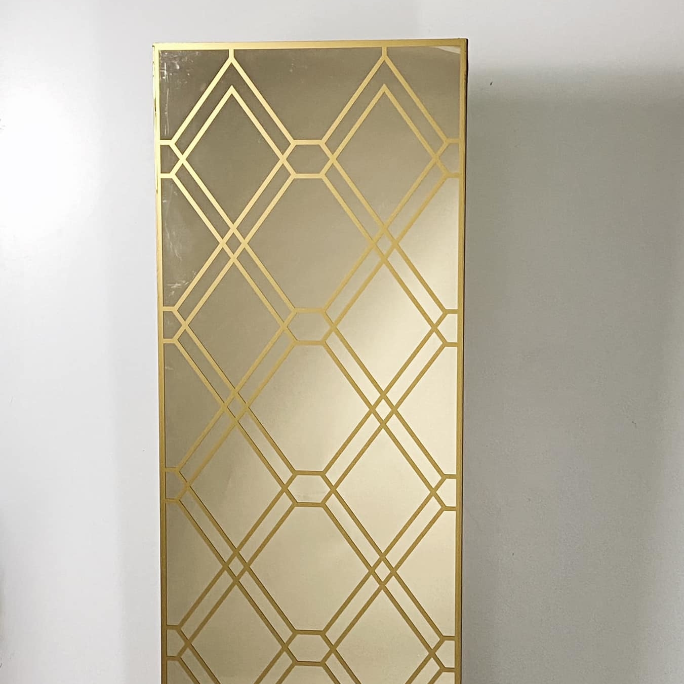 Дзеркало-перегородка золото акрил MR-024