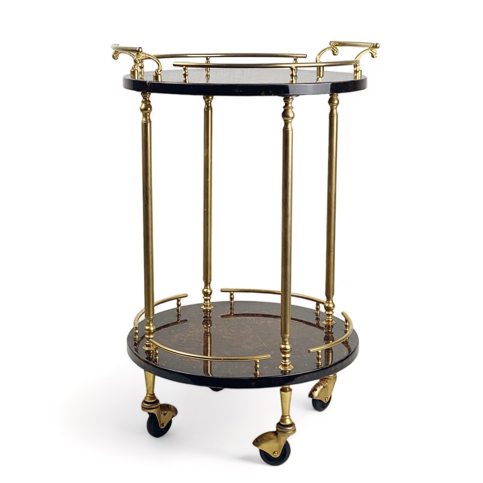 Столик сервірувальний круглий вінтаж TB-916