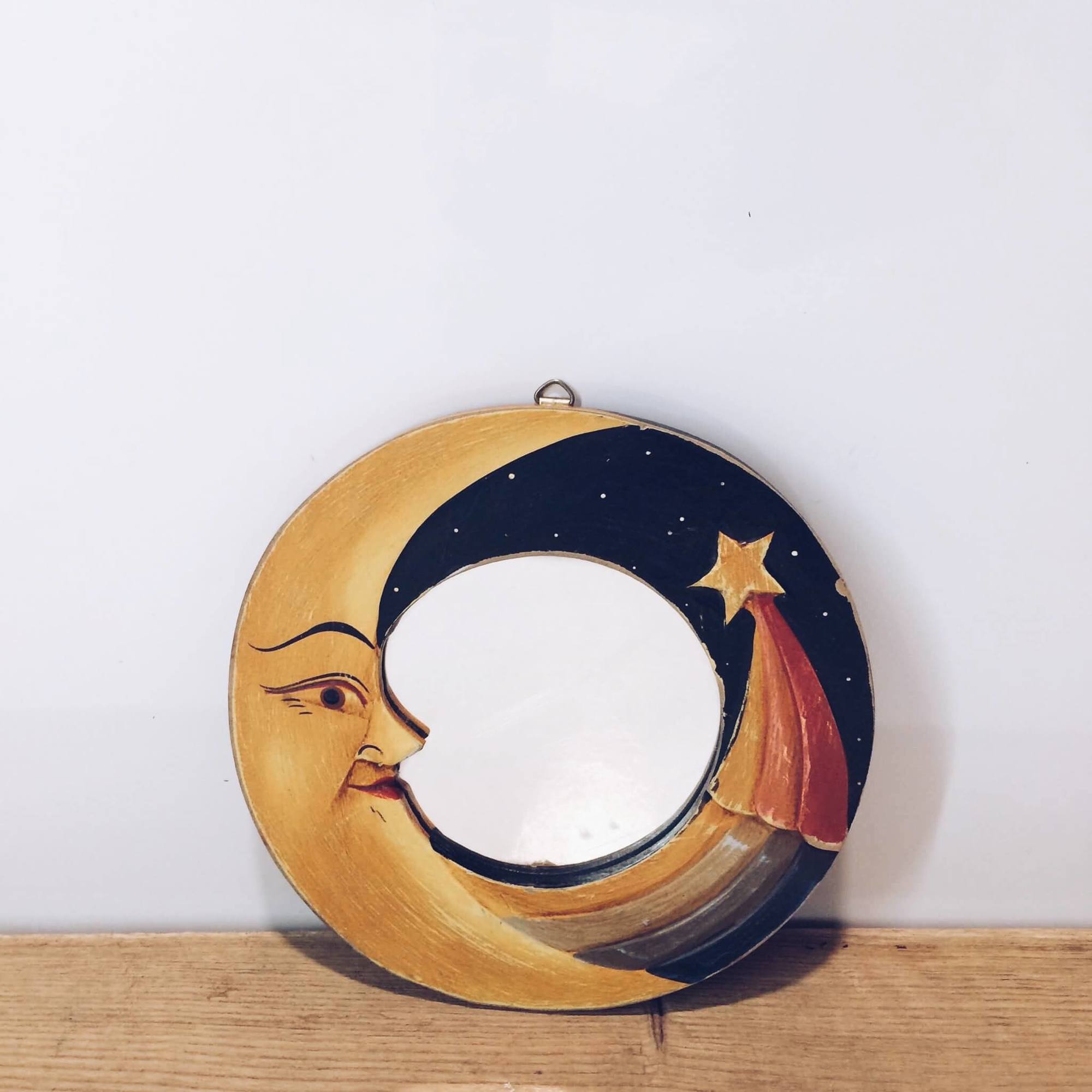 Дзеркало декоративне кругле мале Місяць