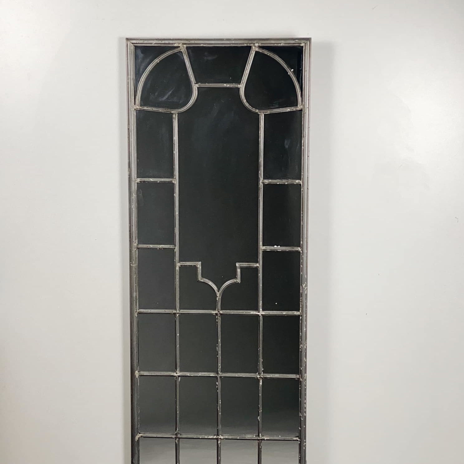 Дзеркало настінне велике прямокутне в металевій рамі MR-017