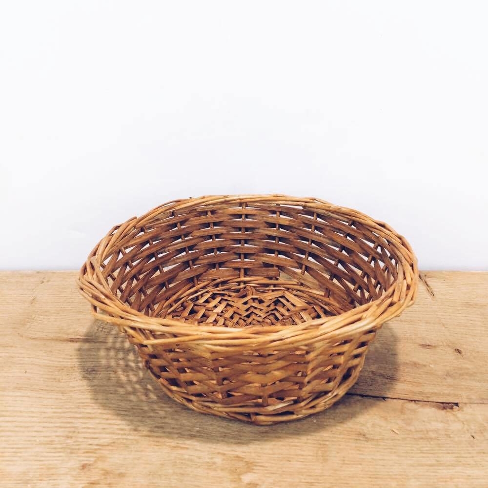 Кошик круглий малий лоза BA-046