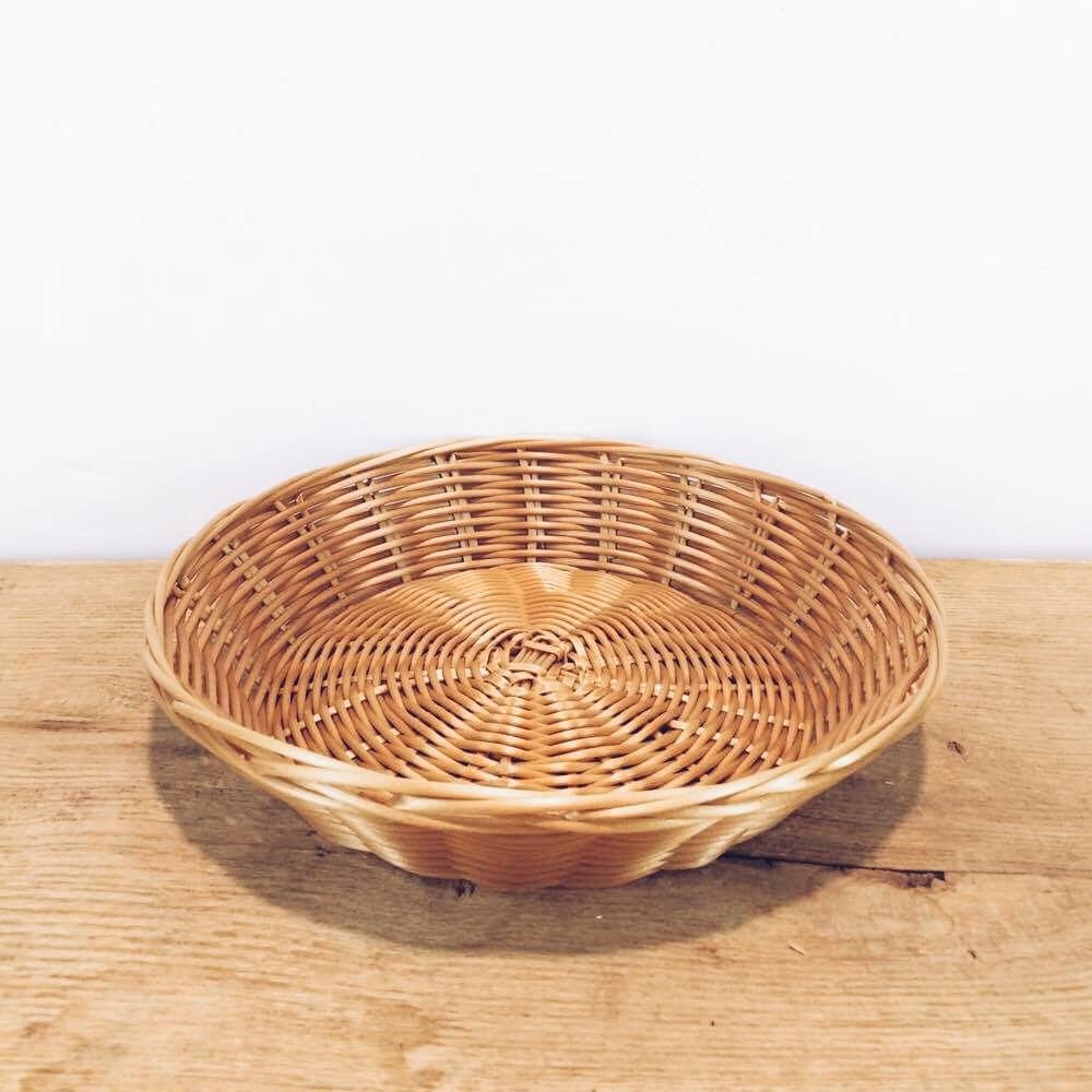 Корзинка хлібно-фруктова кругла штучна лоза BA-043