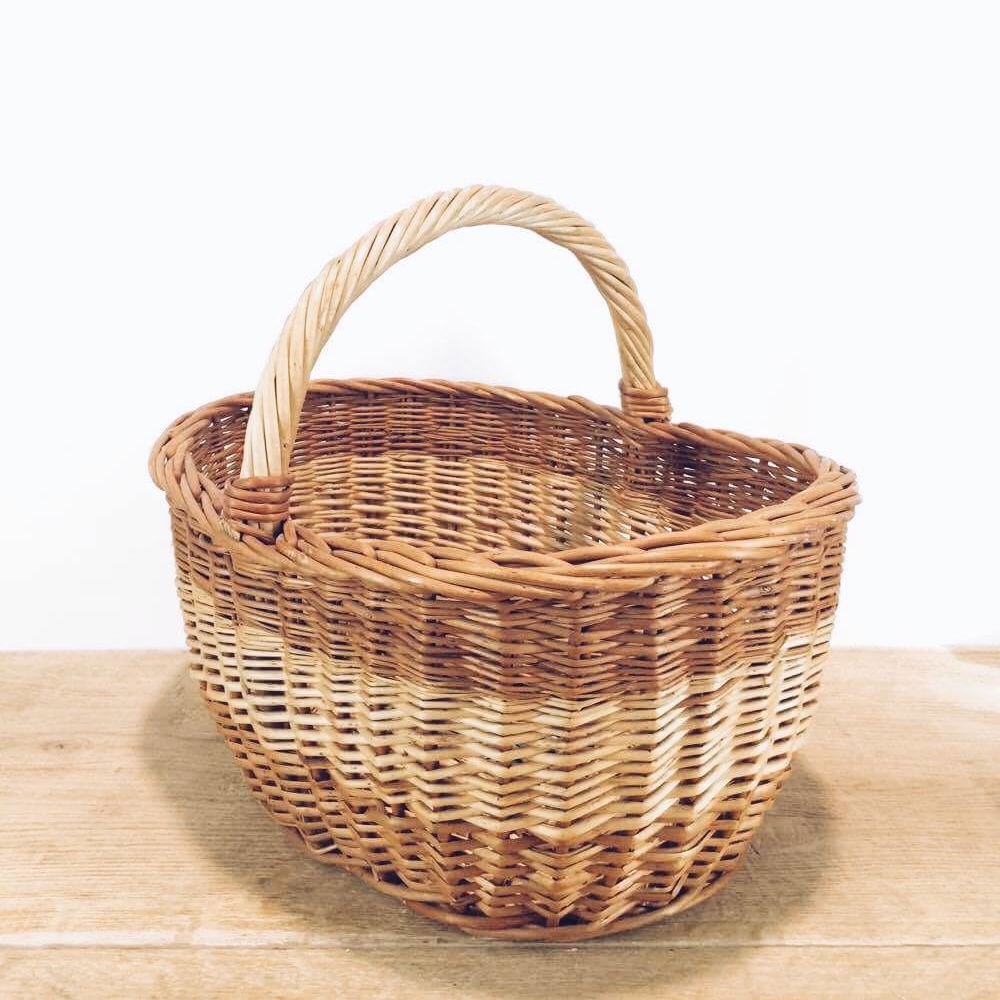 Кошик з ручкою лоза BA-023