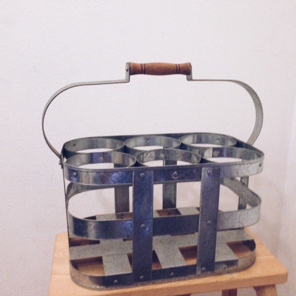 Кошик для пляшок метал BA-79