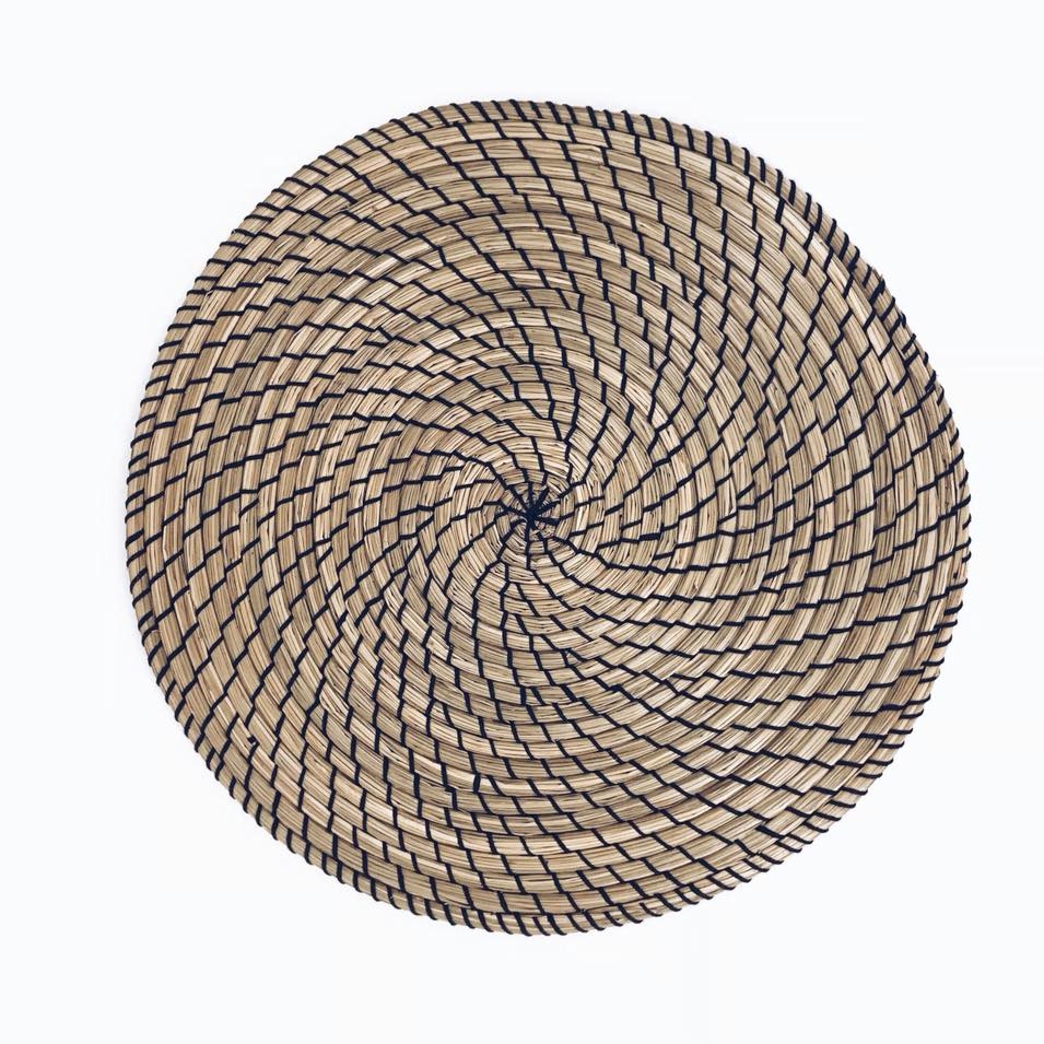 Підкладка сервірувальна кругла очерет BA-090