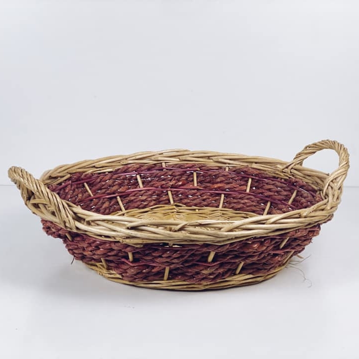 Кошик круглий низький з 2 ручками BA-105