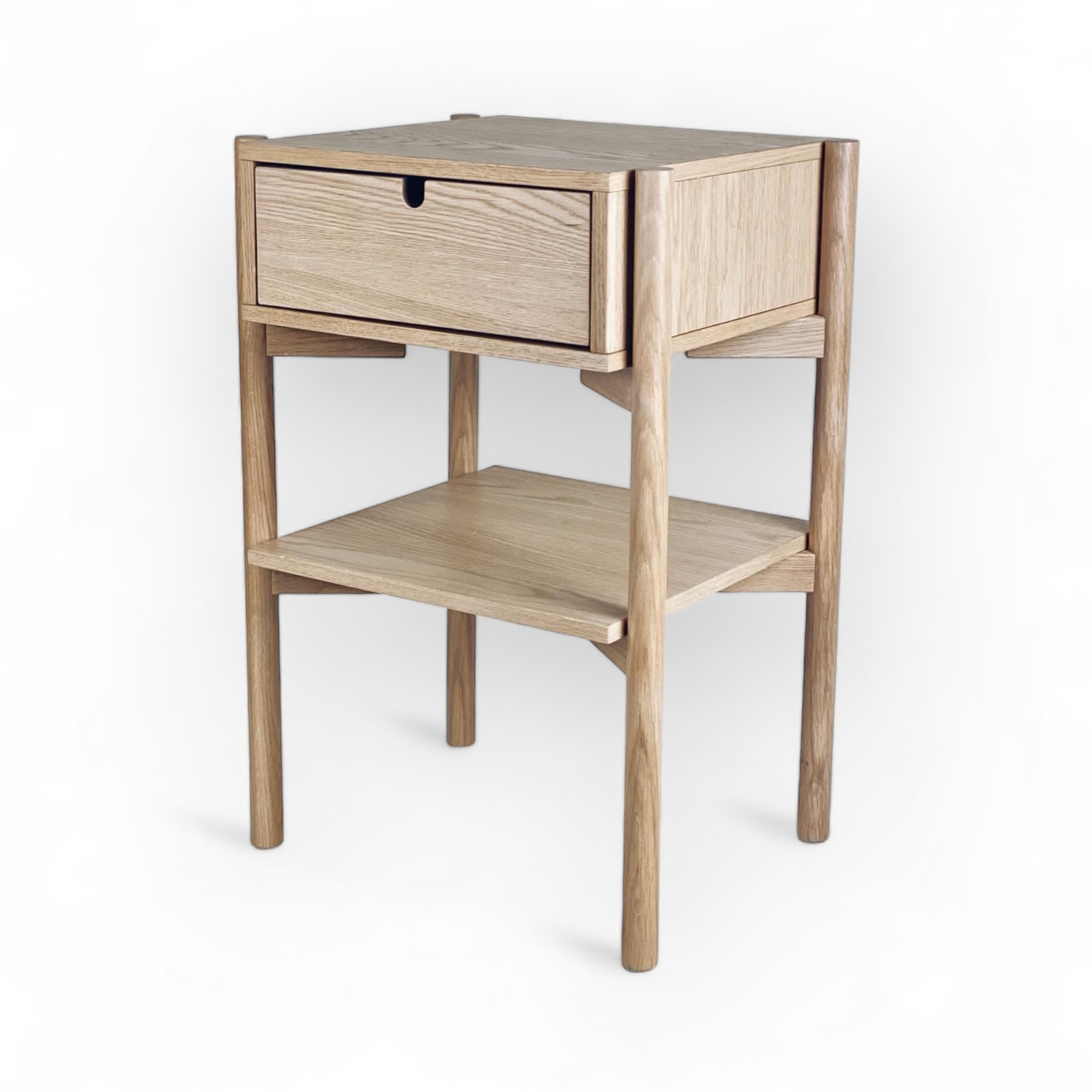 Тумба приліжкова мдф/шпон дуба CB-064