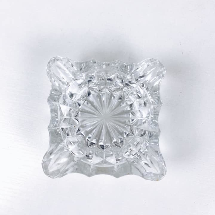 Попільничка квадратна кришталь