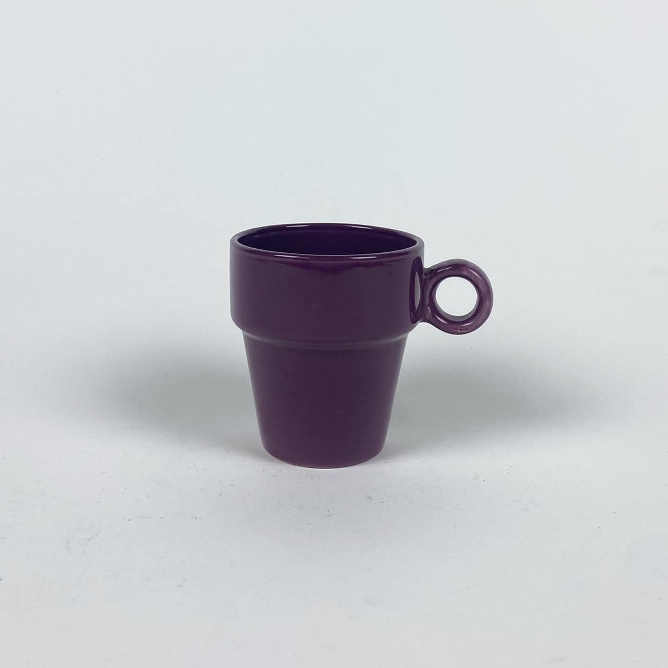 Чашка фіолет кераміка TE-101
