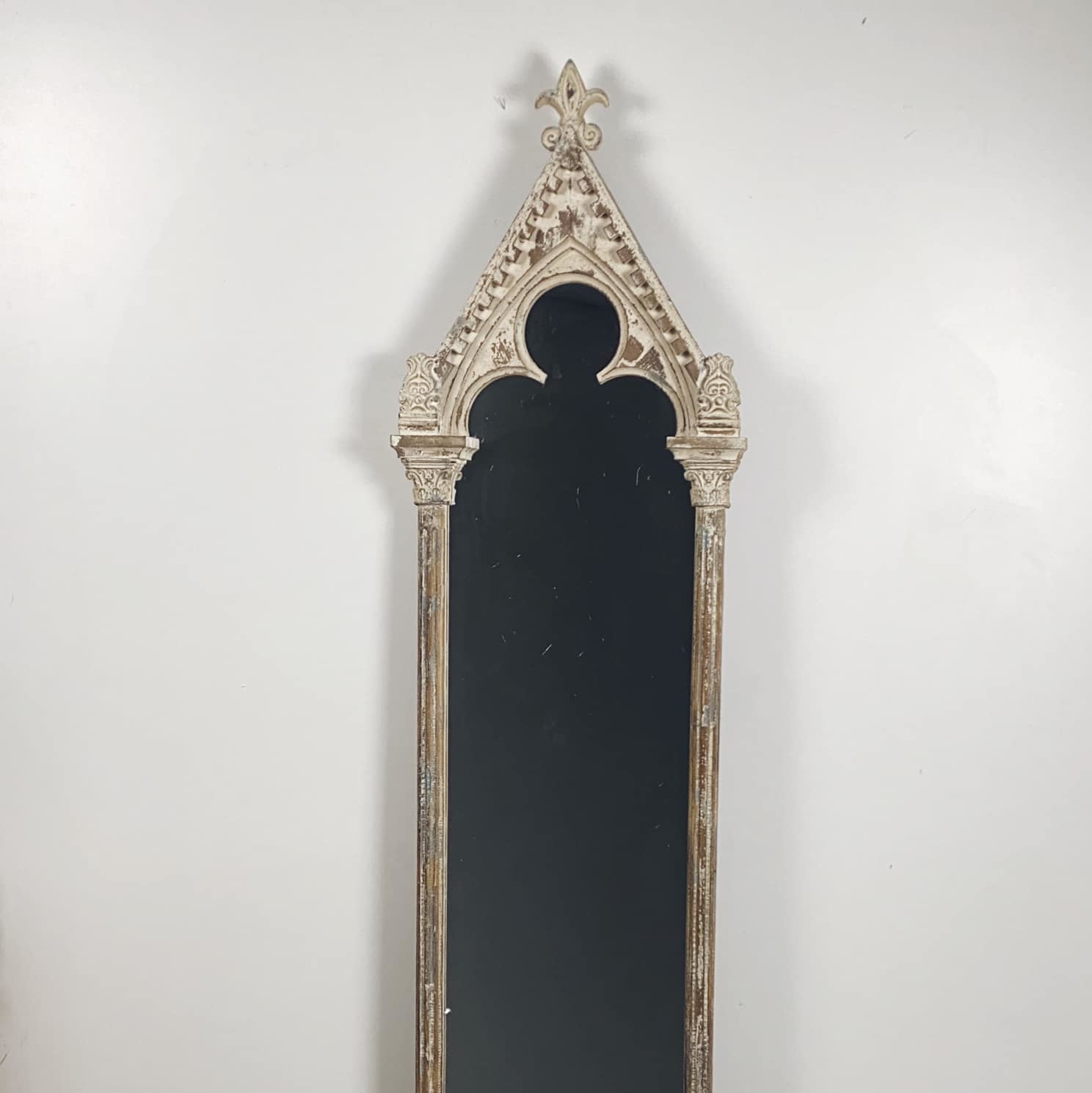 Дзеркало настінне готична рама дерево/різблення MR-006