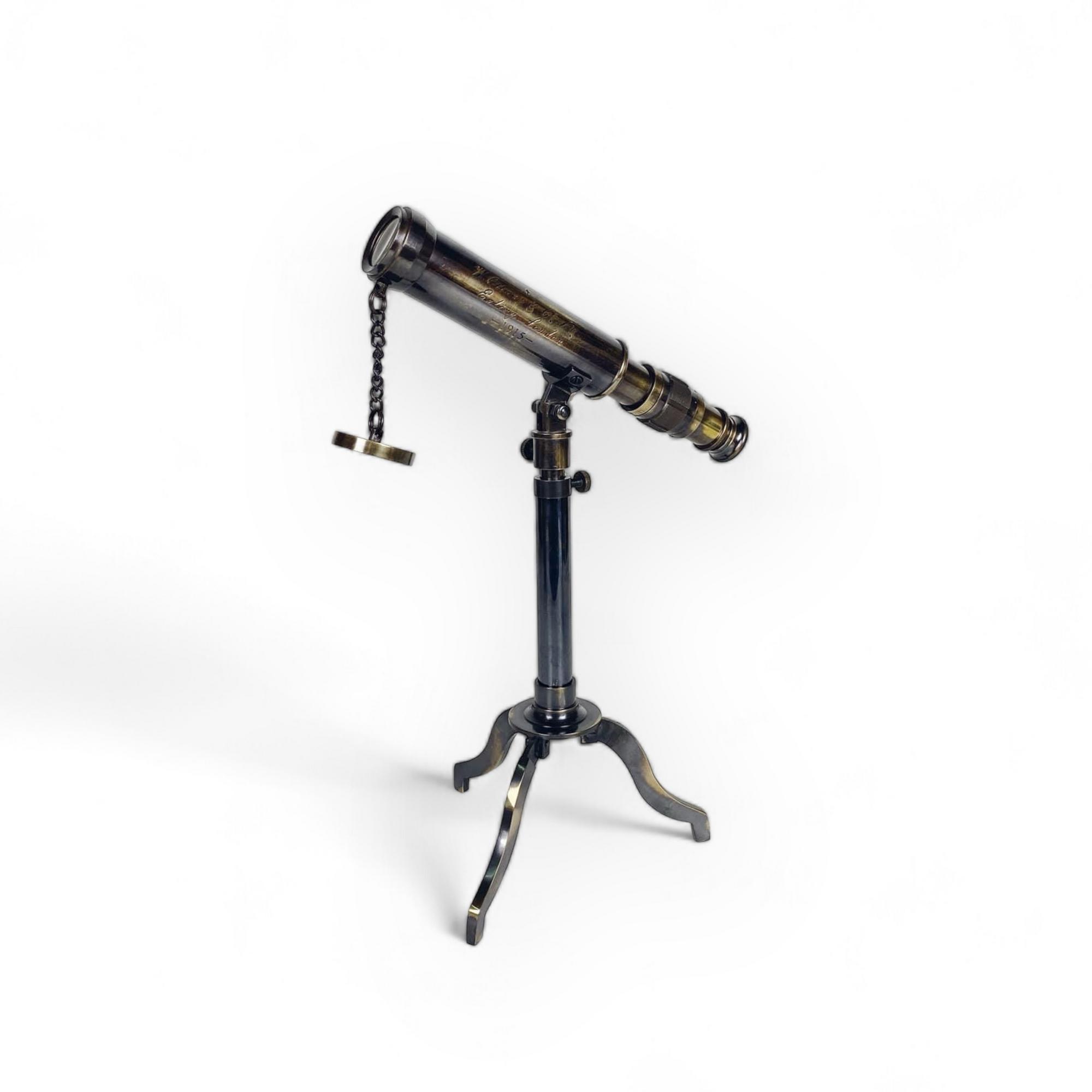 Підзорна труба на штативі темна бронза GL-037