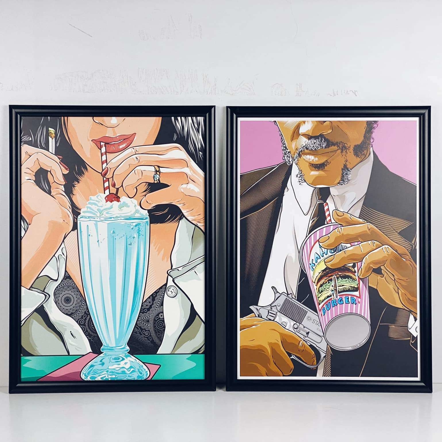 Постер в рамці Pulp Fiction AR-486