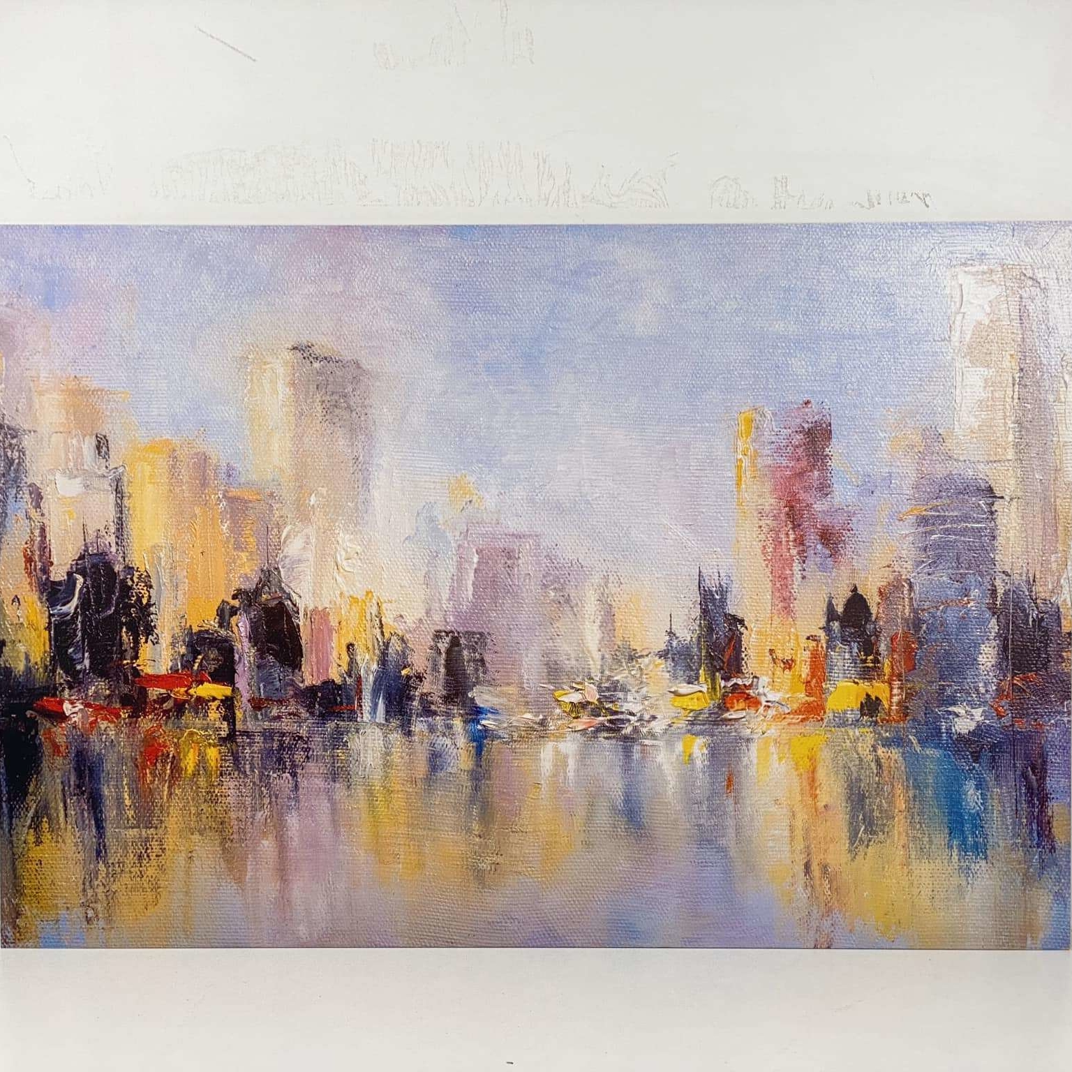 Пейзаж з хмарочосами AR-507