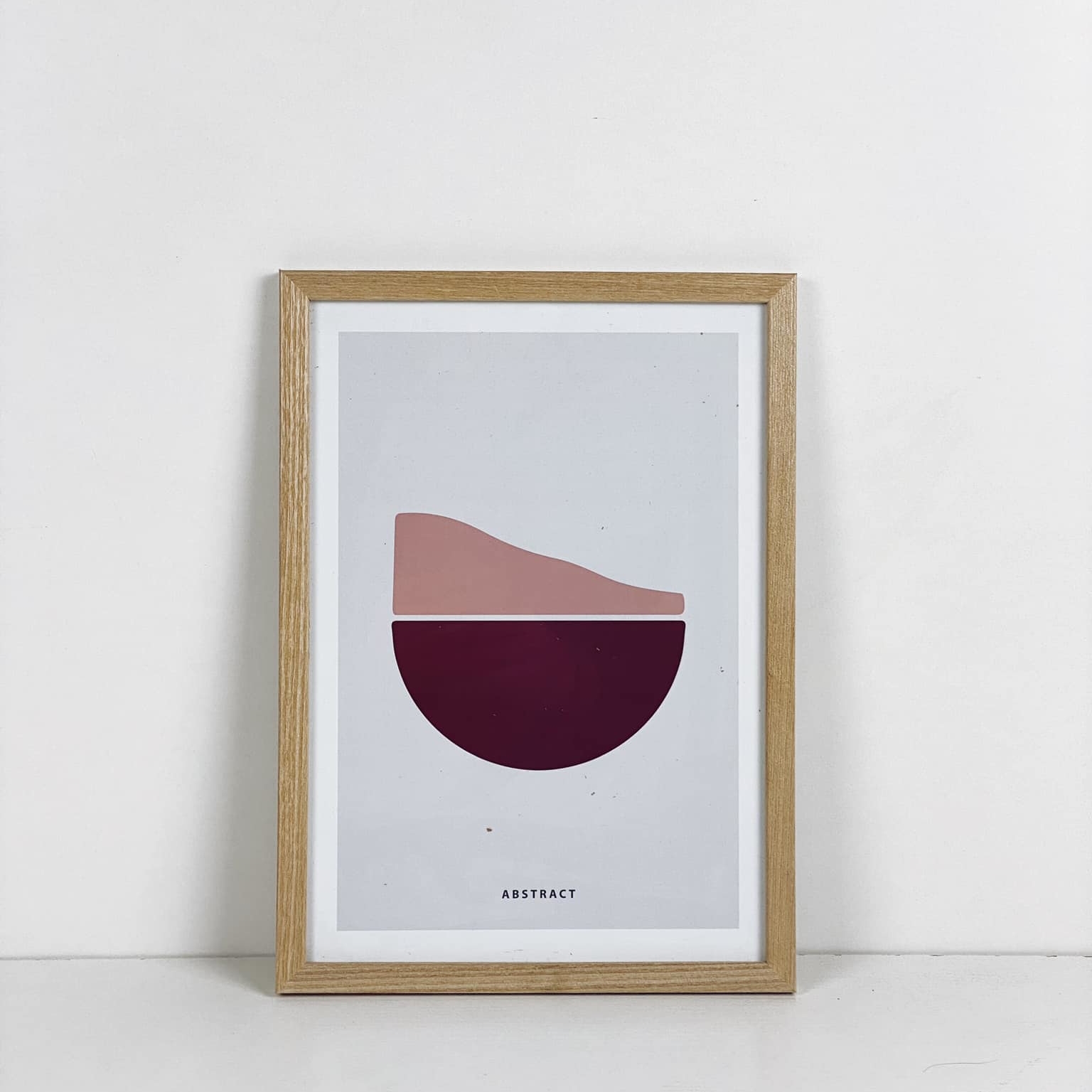 Постер абстрактний в рамкі AR-515