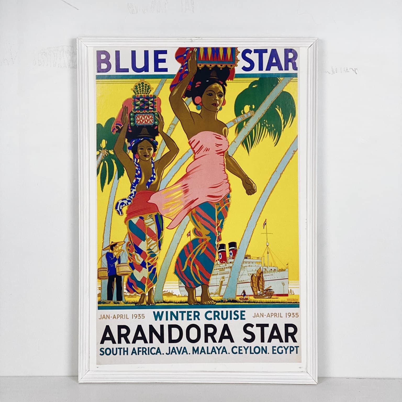 Постер вінтаж у рамкі AR-533