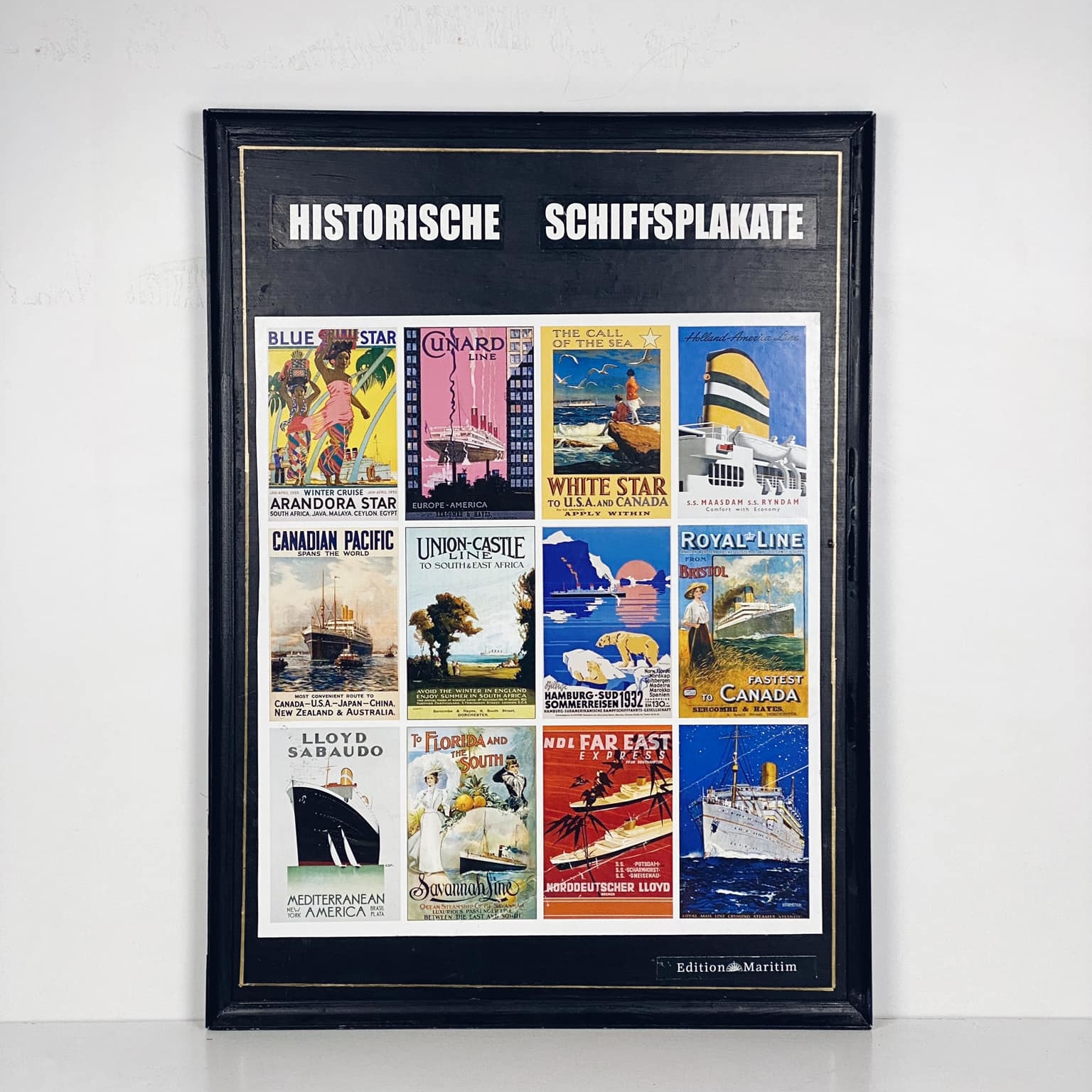 Постер вінтаж у рамкі AR-535