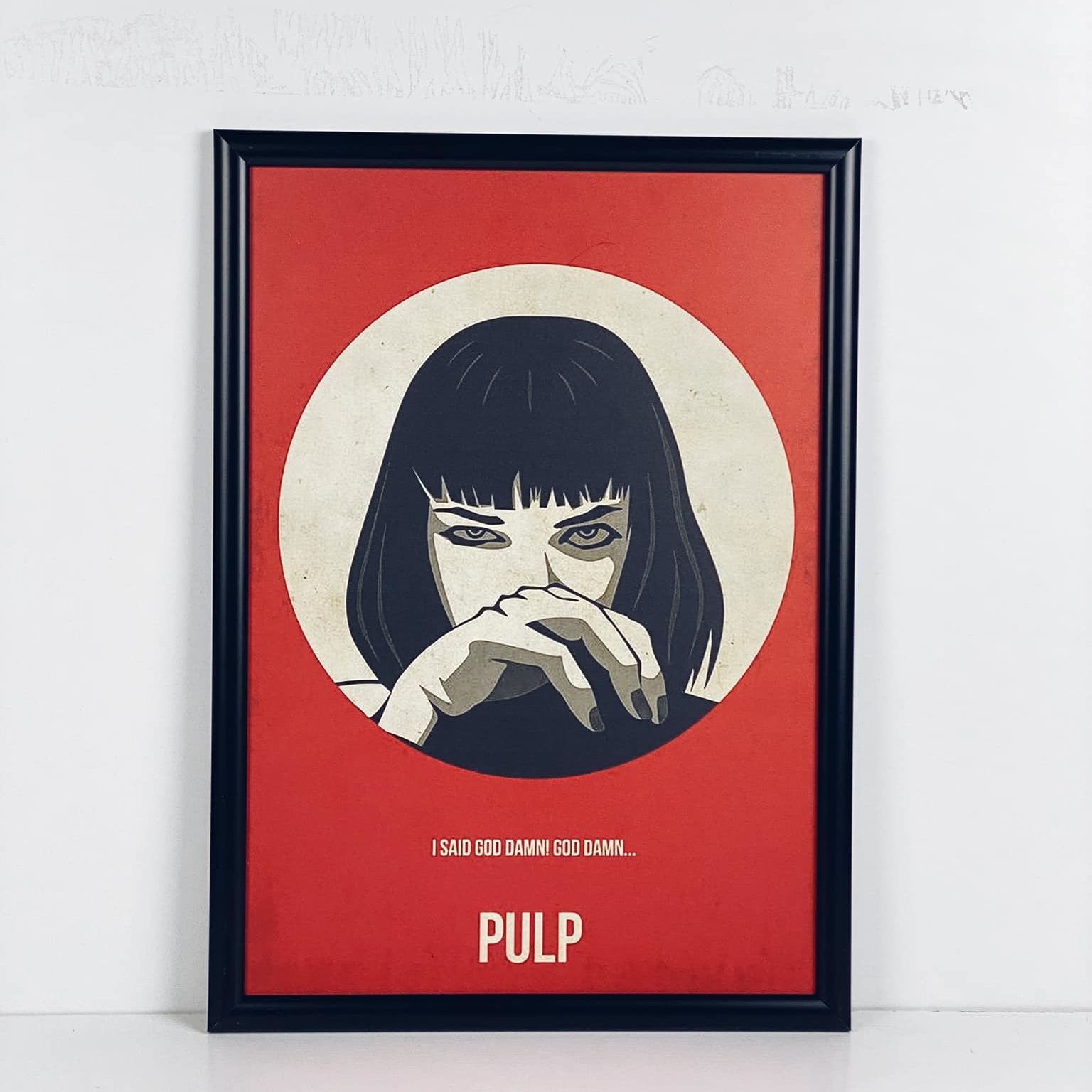 Постер в рамці Pulp Fiction AR-536