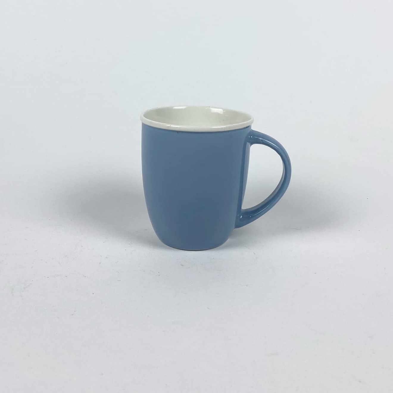 Чашка сіро-біла кераміка TE-131