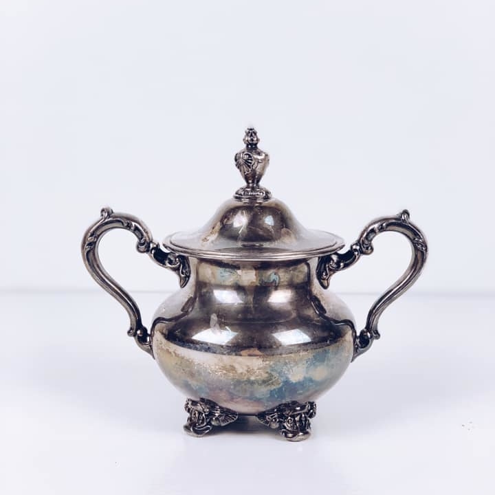 Цукерниця столове срібло вінтаж TE-088